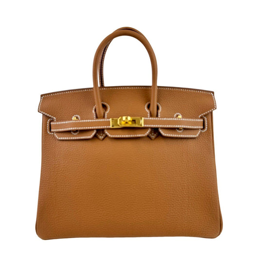 Birkin25 バーキン25 Gold ゴールド Togo トゴ W刻印 GHW ゴールド金具