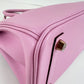 Birkin25 バーキン25 Mauve sylvester モーヴシルベストル  PMBHW シャンパンゴールド金具 Swift スイフト Stamp-Z Z刻印