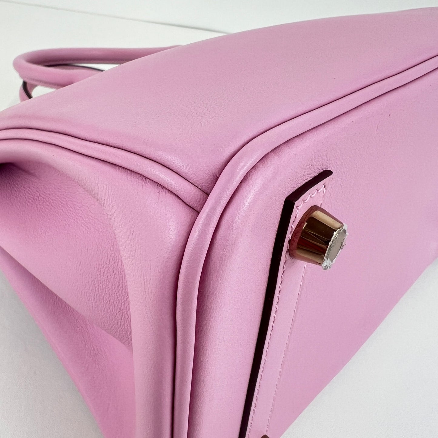 Birkin25 バーキン25 Mauve sylvester モーヴシルベストル  PMBHW シャンパンゴールド金具 Swift スイフト Stamp-Z Z刻印