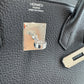 Birkin30 バーキン30 Stamp-K K刻印 Togo トゴ Black ブラック PHW シルバー金具