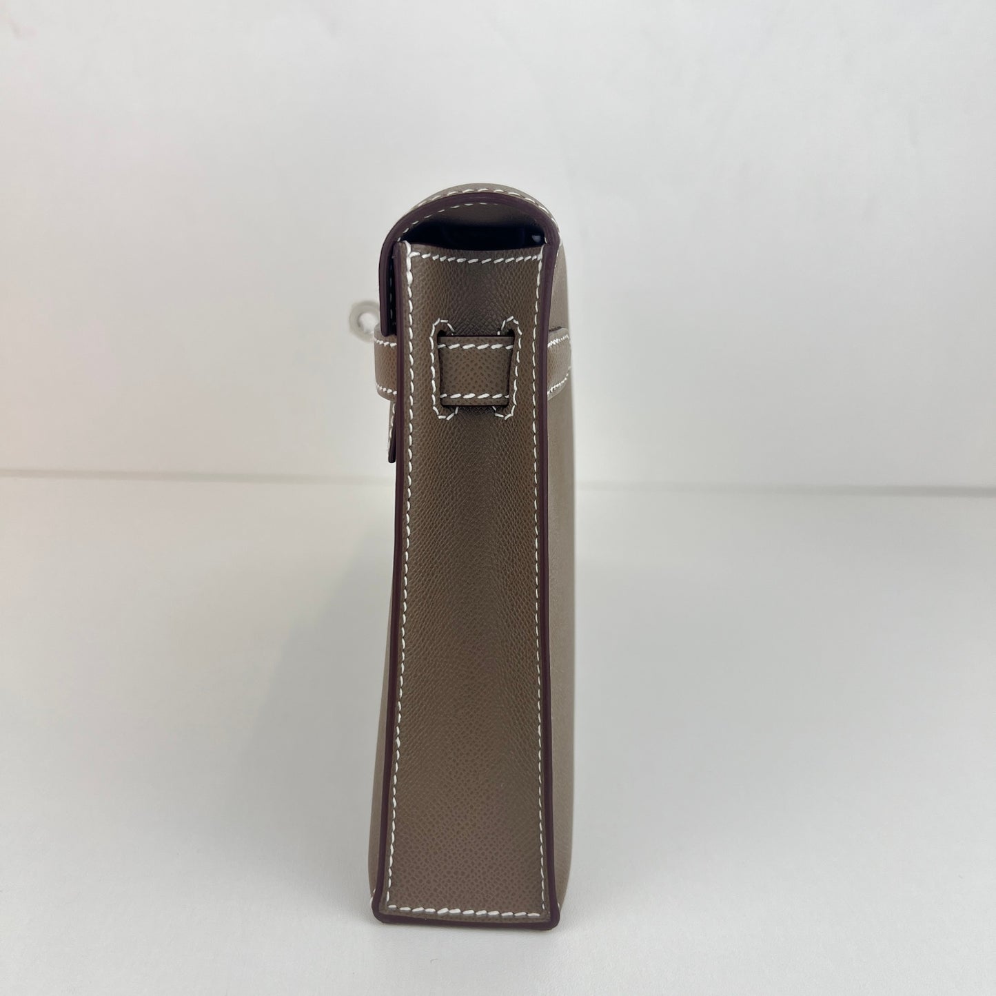 Kelly elan ケリーエラン  Etoupe エトープ PHW シルバー金具 Stamp-W W刻印