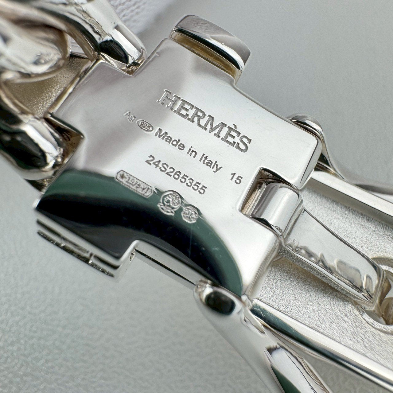 Inflexible bracelet GM  ブークレ セリエ　インフレキシブルブレスレットGM シルバー　silver