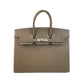 Birkin25 Sellier バーキン２５ セリエ　Etoupe エトープ　Epsom エプソン　シルバー金具　U刻