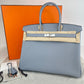 Birkin35　バーキン35　Gris pantian グリパンタン　Togo トゴ　PHW 　SV金具　Stamp-K　K刻