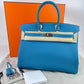 Birkin35 バーキン35 Stamp-B B刻印 Togo トゴ Blue jean ブルージーン GHW ゴールド金具