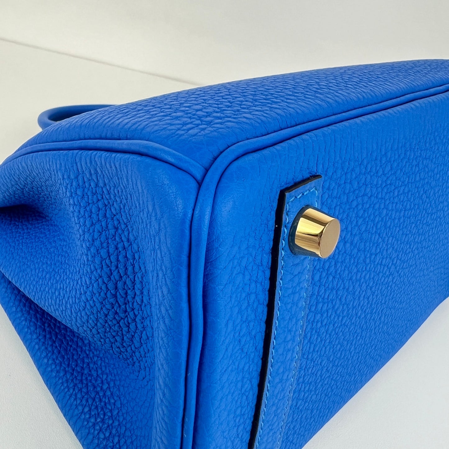 Birkin25 バーキン25 Blue hydra ブルーイドラ GHW ゴールド金具 Stamp-W W刻印 Togo トゴ