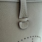 Evelyn PM エヴリンPM Etoupe エトープ  PHW シルバー金具 Taurillon Clemence トリヨンクレマンス Stamp-K K刻印