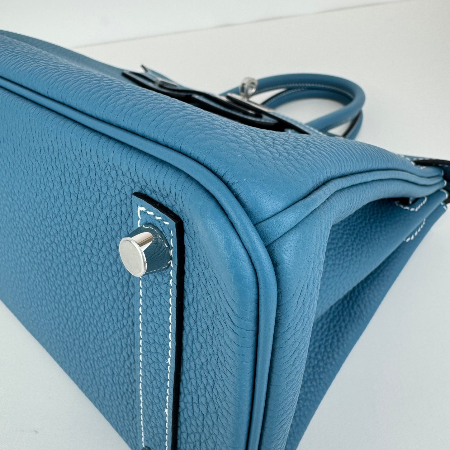 Birkin25 バーキン25 New blue jean ニューブルージーン SV金具 Stamp-W W刻印 Togo トゴ