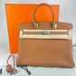 Birkin35 バーキン35 Gold ゴールド  PHW シルバー金具 Togo トゴ Stamp-W W刻印