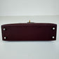 Hermès エルメス Mini kelly ミニケリー Stamp-W W刻印  Epsom エプソン Rouge sellier ルージュセリエ EHW エレクトラム金具