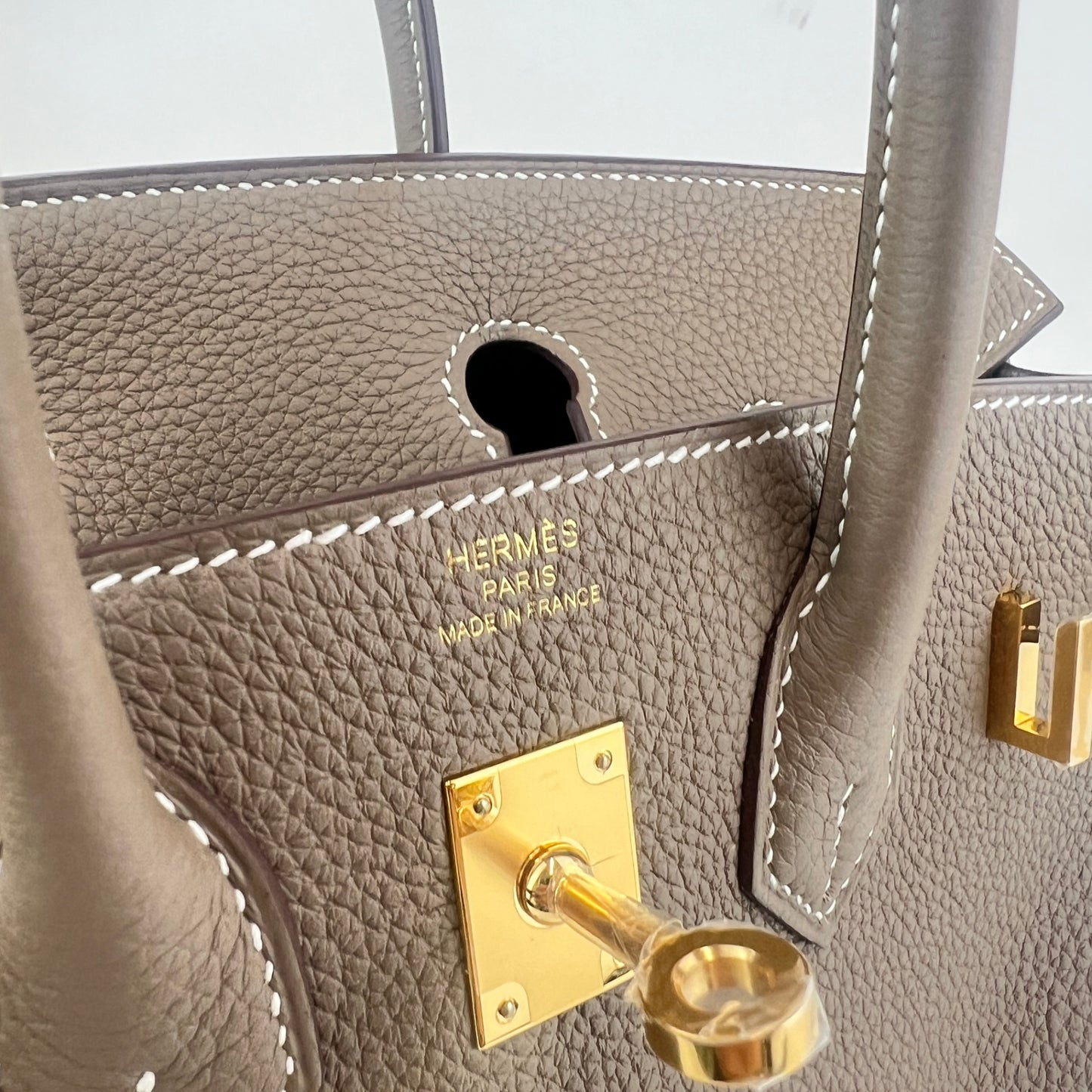 Birkin25 バーキン25 Etoupe エトープ Togo トゴ GHW ゴールド金具 Stamp-K K刻印