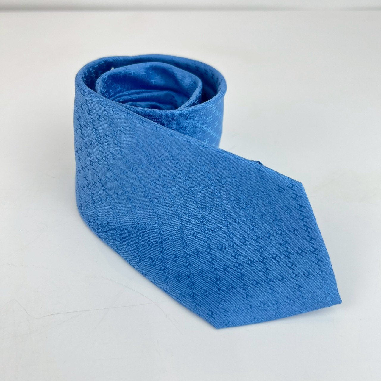 シルクタイ Faconnee ニューHタイ Faconnee New H tie BLUE LAC ブルーラック シルク