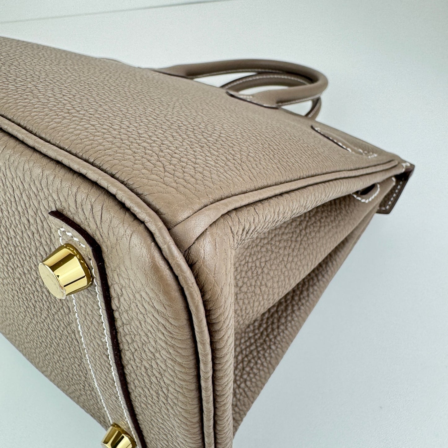 Birkin25 バーキン25 Etoupe エトープ  GHW ゴールド金具 Togo トゴ Stamp-W W刻印