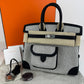 Birkin25 cargo バーキン25 カーゴ Black ブラック Toile goeland/Swift トワルゴエラン/スイフト PHW シルバー金具 Stamp-K K刻印