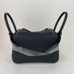 新品 HERMES エルメス Lindy26 リンディ26 Black ブラック Taurillon Clemence トリヨンクレマンス GHW ゴールド金具 B刻