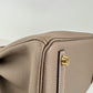 Birkin30 バーキン30 Etoupe エトープ GHW ゴールド金具 W刻 Togo トゴ