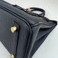 Birkin25 バーキン25 Black ブラック GHW ゴールド金具　Togo トゴ　Stamp-W W刻