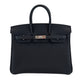Birkin25 バーキン25 Black ブラック PHW シルバー金具 Stamp-K K刻印 Togo トゴ