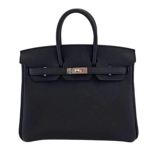 Birkin25 バーキン25 Black ブラック PHW シルバー金具 Stamp-K K刻印 Togo トゴ