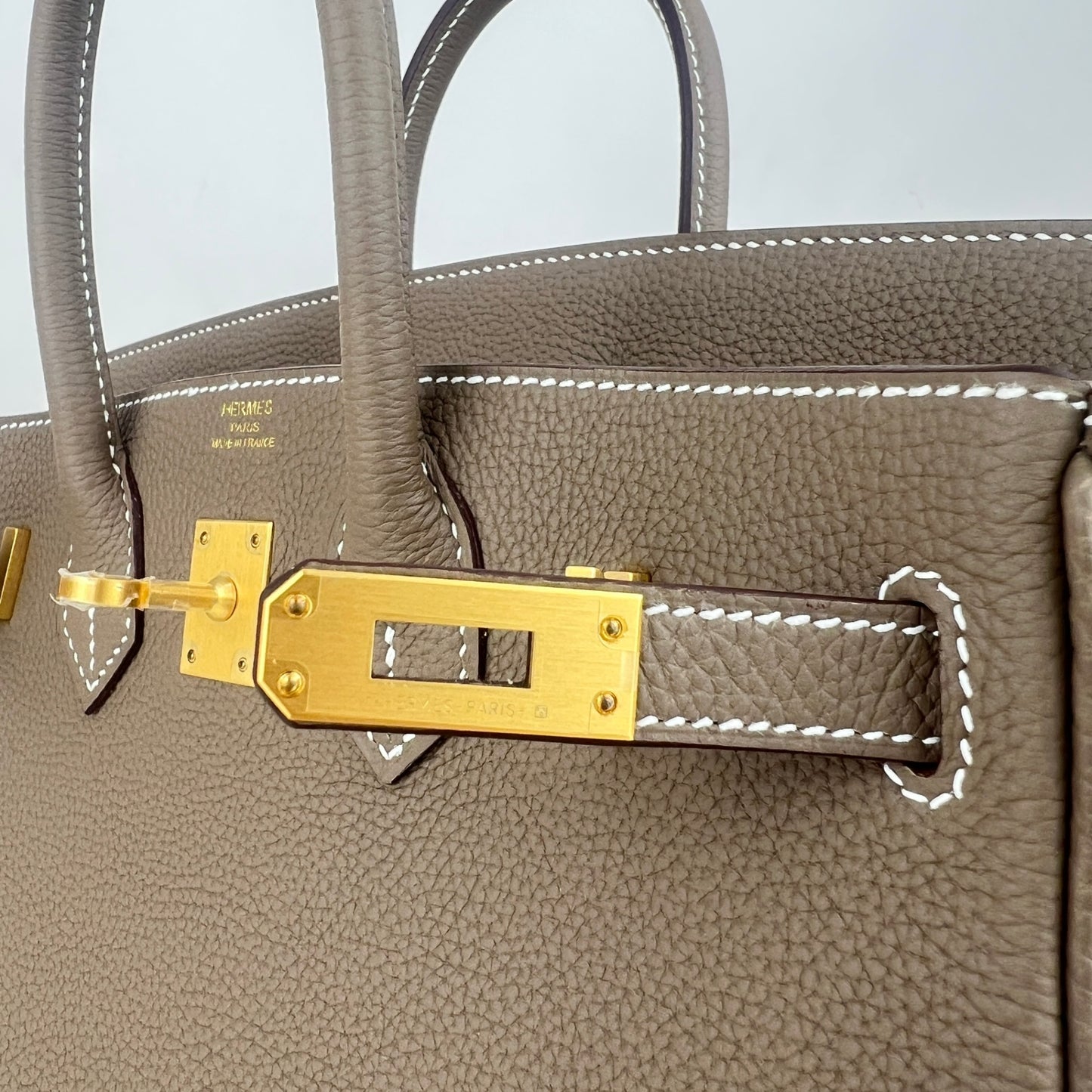 Birkin25 バーキン25 Etoupe エトープ GHW Mat ゴールド金具マット Stamp-K K刻