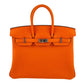 Birkin25 バーキン25 Orange minium オレンジミニマム PHW シルバー金具 Togo トゴ B刻