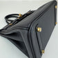 Birkin25 バーキン25 Black ブラック Togo トゴ GHW ゴールド金具 Stamp-K K刻印