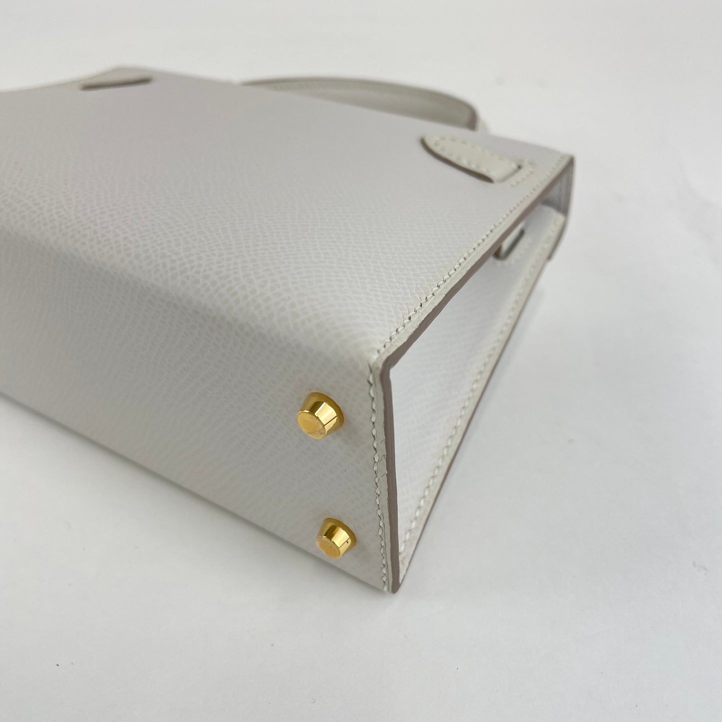 Mini kelly ミニケリー Gris perle グリペール  GHW ゴールド金具 Epsom エプソン Stamp-B B刻印