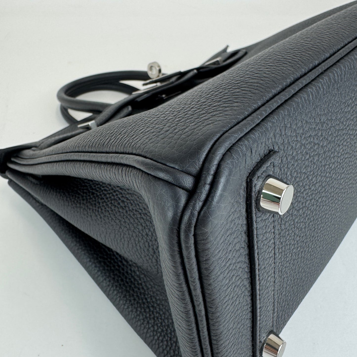 Birkin25 バーキン25 Black ブラック  PHW シルバー金具 Togo トゴ Stamp-K K刻印