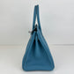 Birkin30 バーキン30 New blue jean ニューブルージン PHW シルバー金具 Stamp-W W刻印 Togo トゴ