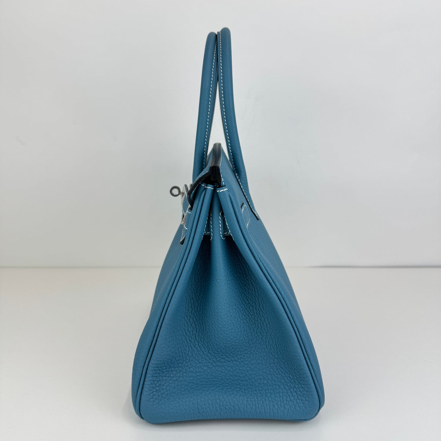 Birkin30 バーキン30 New blue jean ニューブルージン PHW シルバー金具 Stamp-W W刻印 Togo トゴ