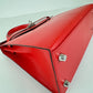 Kelly25 ケリー25 Rouge de coeur ルージュクー シルバー金具 Stamp-K K刻印 Chevre シェーブル