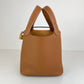 Hermès エルメス Picotin lock PM ピコタンロックPM Stamp-W W刻印 Gold ゴールド GHW ゴールド金具 Clemence クレマンス