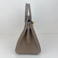 Birkin25 バーキン25 Etoupe エトープ GHW Mat ゴールド金具マット Stamp-K K刻