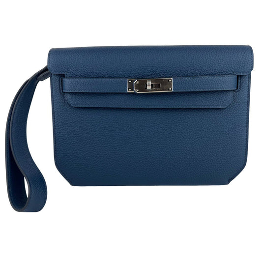 Kelly depeche ケリーデペッシュ Blue de prusse ブルードプリュス Togo トゴ PHW シルバー金具 Stamp-Z Z刻印