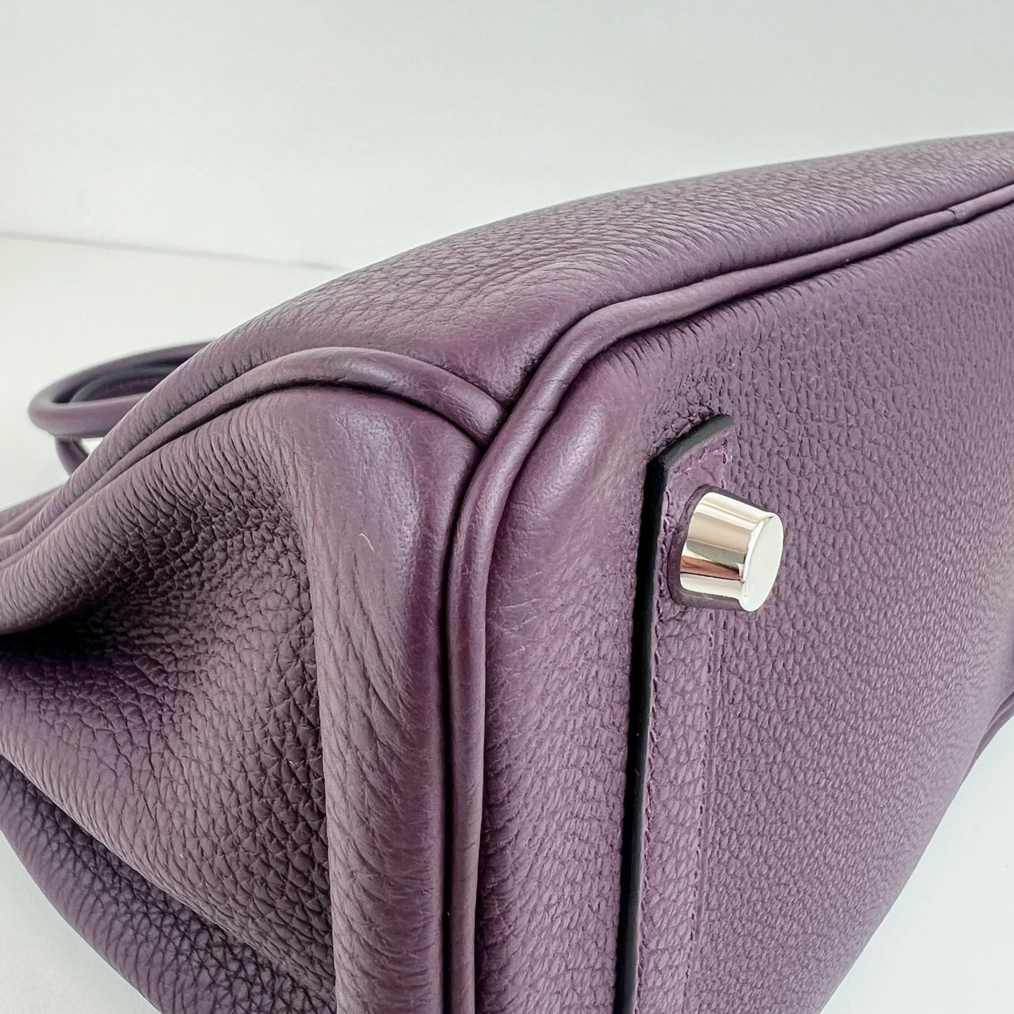 Birkin25 バーキン25 Cassis カシス Togo トゴ PHW シルバー金具 Stamp-U U刻印