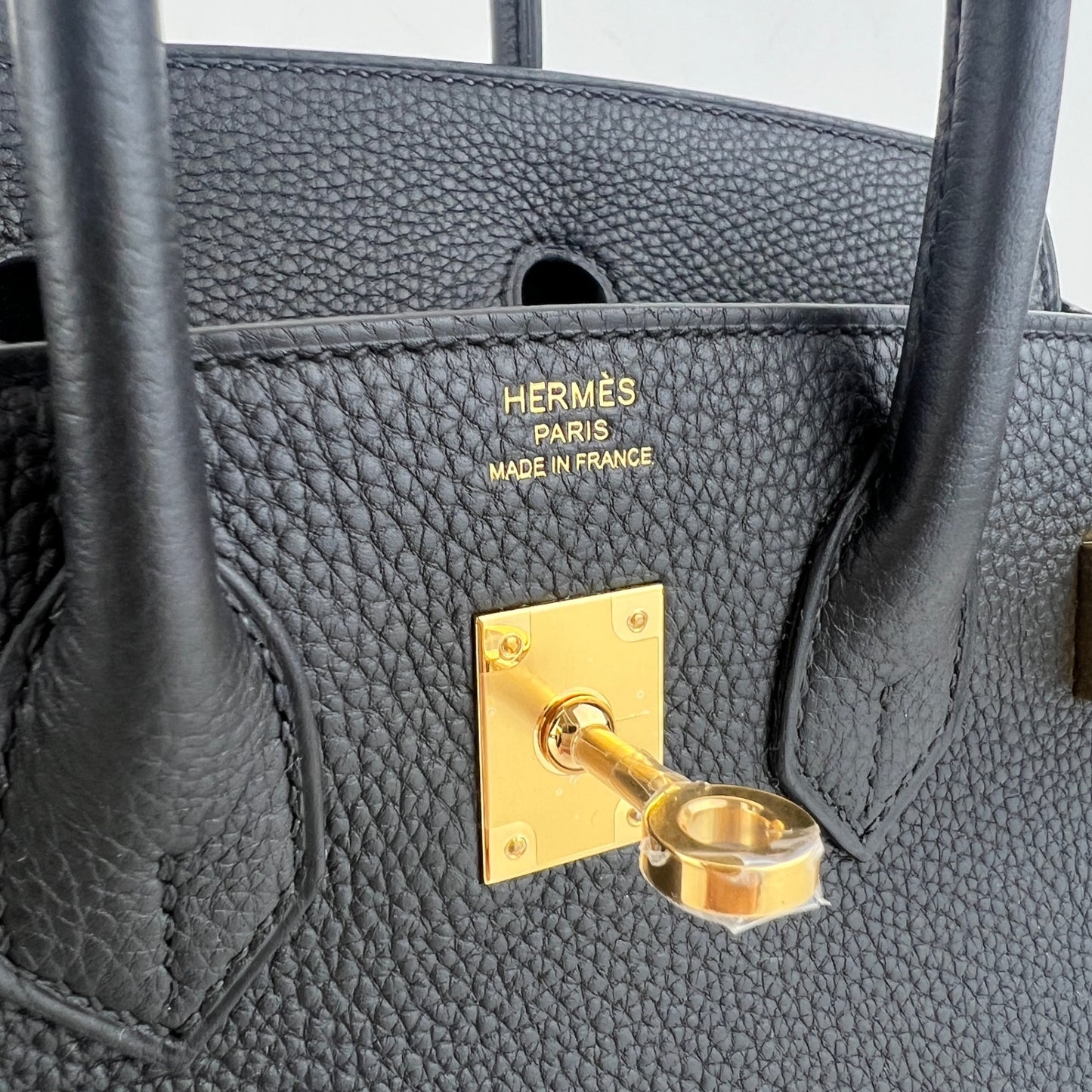Birkin25 バーキン25 ブラック　GHW ゴールド金具　Stamp-K K刻