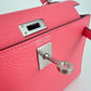 Mini kelly verso ミニケリーヴェルソ Rose ete ローズエテ PHW シルバー金具 Stamp-B B刻
