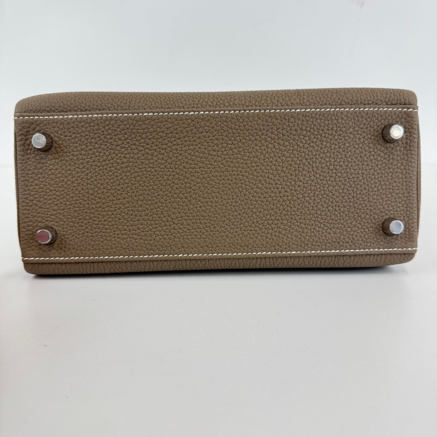 Kelly25 ケリー25 Etoupe エトープ Togo トゴ PHW シルバー金具 Stamp-K K刻印