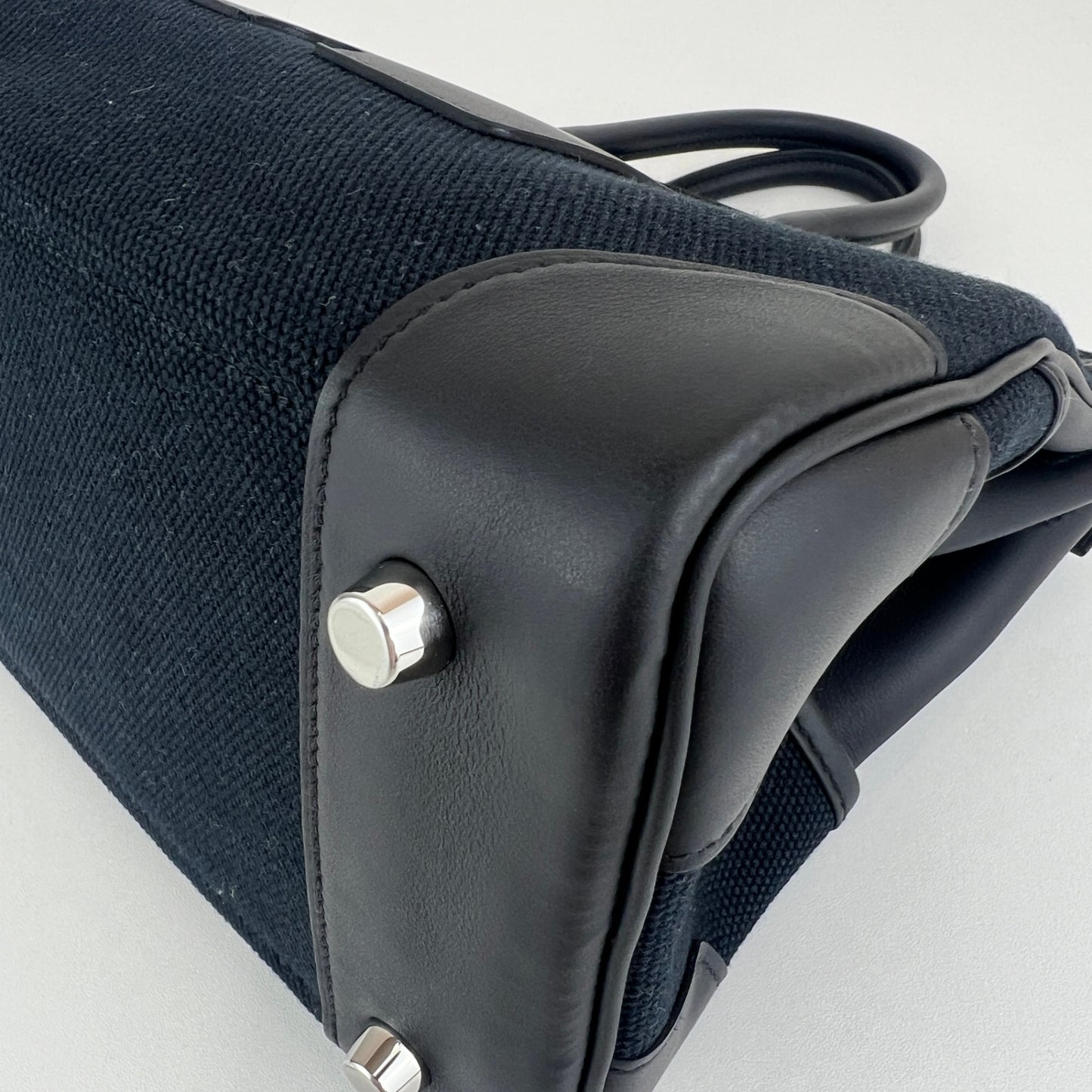 Birkin25 cargo バーキン25カーゴ Black ブラック  PHW シルバー金具 Toile goelan/Swift トワルゴエラン/スイフト Stamp-K K刻印