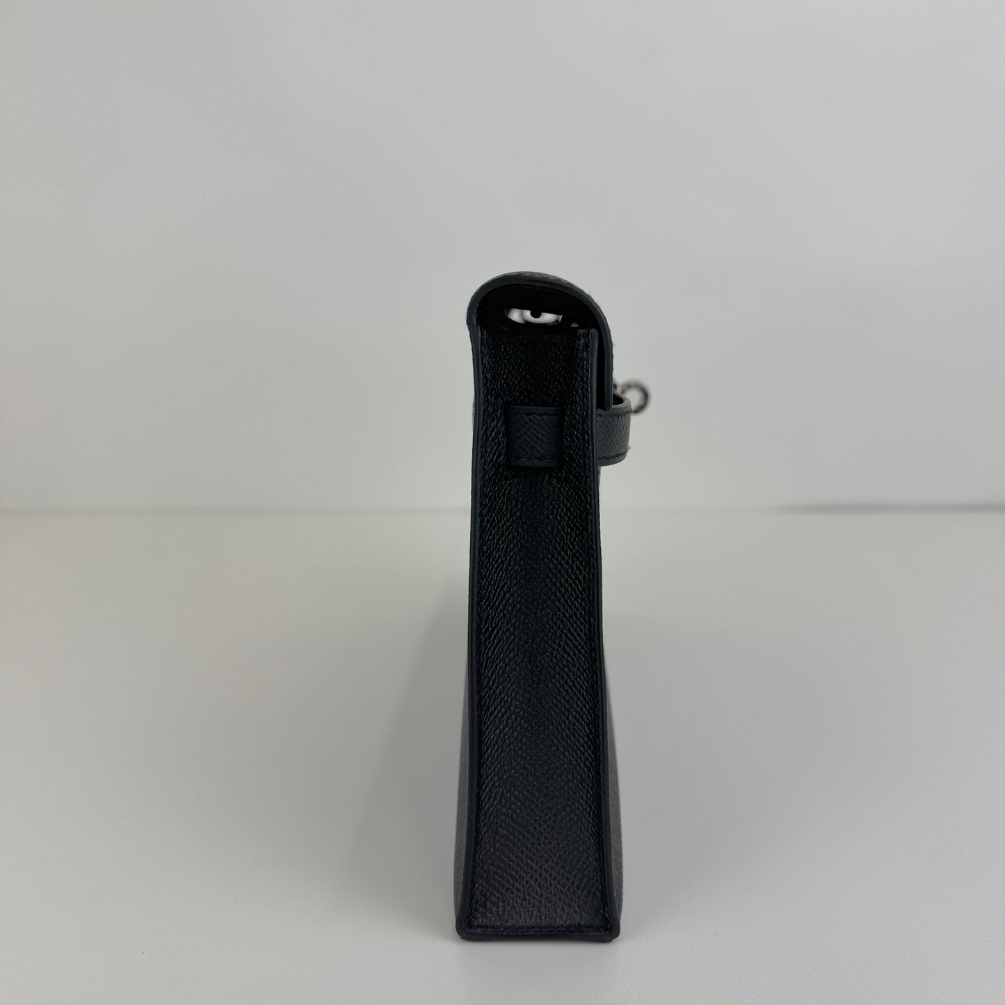 Kelly elan ケリーエラン Black ブラック PHW シルバー金具 Stamp-K K刻印 Epsom エプソン