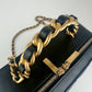 CHANEL シャネル ココマーク マトラッセ ヴァニティ トップハンドル  チェーンショルダーバッグ Black ブラック  GHW ゴールド金具 　AS3319 ICチップ