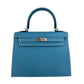 Kelly25 Sellier ケリー25セリエ New bleu jean ニューブルージーン  PHW シルバー金具    Epsom エプソン Stamp-B B刻印