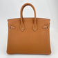 Birkin25 バーキン25 Gold ゴールド Togo トゴ GHW ゴールド金具 Stamp-B B刻印