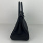 Birkin25 バーキン25 Black ブラック Togo トゴ PHW シルバー金具 W刻印 Togo トゴ
