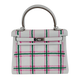 Kelly25 tartan light ケリー25 タータンライト Gris pale/Bubblegum/Vert moyen グリペール/バブルガム/ヴェールモワイヤン Swift スイフト PHW シルバー金具 Stamp-K K刻印