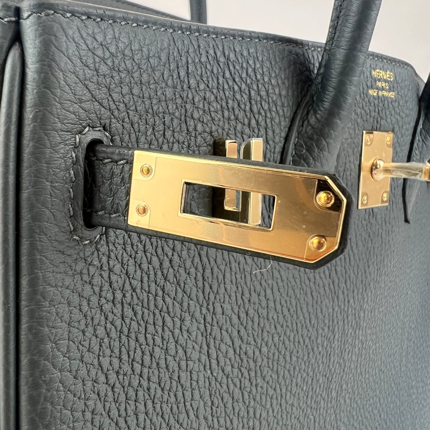 Birkin25 バーキン25 Vert mangrove ヴェールマングローブ  PMBHW シャンパンゴールド金具 Togo トゴ Stamp-K K刻印