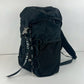 ミディアム トレッキング バックパック ナイロン ブラック シルバー金具