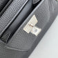 Haut a courries50 multi pocket オータクロア50 マルチポケット Black ブラック Togo トゴ PHW シルバー金具 Stamp-W W刻印
