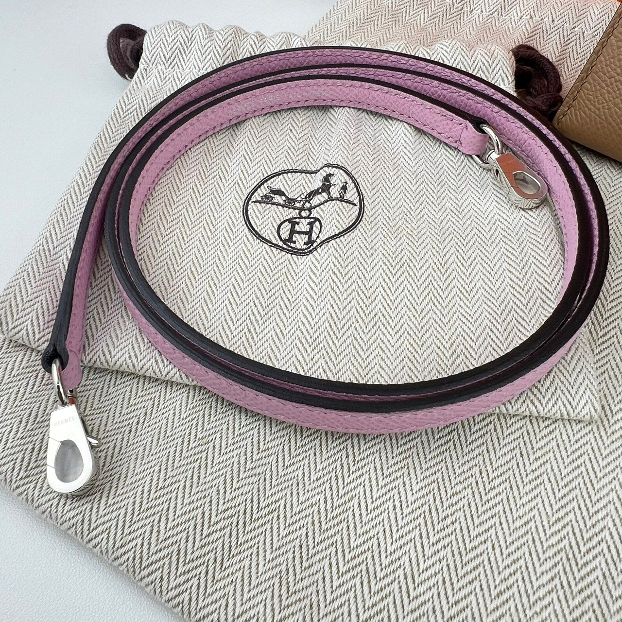 Mini Kelly tricolore ミニケリートリコロール チャイ シルバー金具 Epsom エプソン Stamp-U U刻印