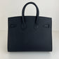 Hermès エルメス Birkin25 sellier バーキン25セリエ Stamp-W W刻印  Epsom エプソン Black ブラック PHW シルバー金具